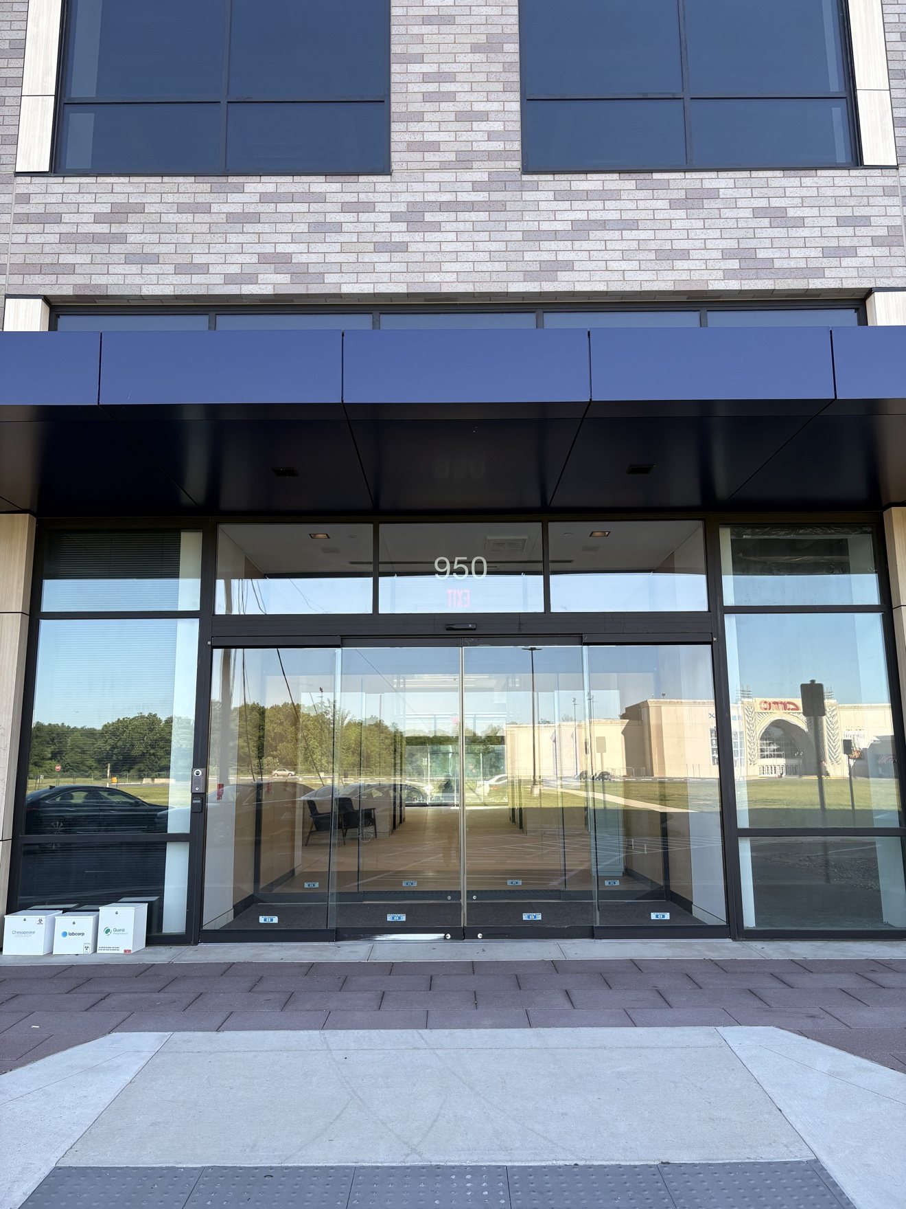 Building entrance marked 950 at Harry S Truman Drive North, Largo