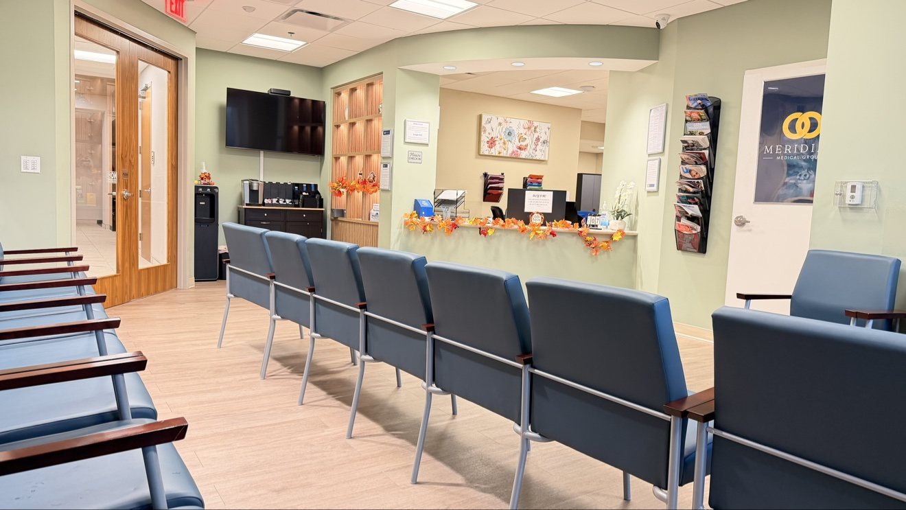 Meridian Medical Group patient waiting area