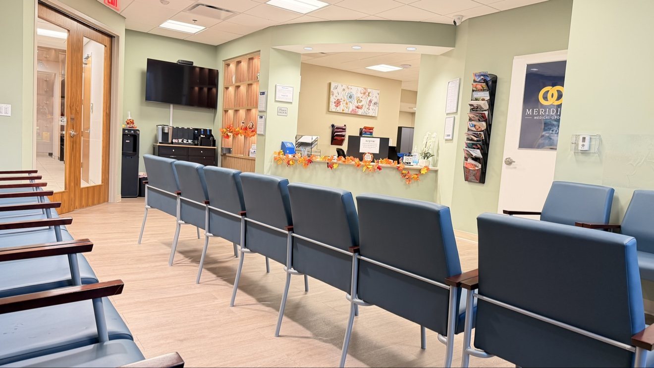 Meridian Medical Group patient waiting room